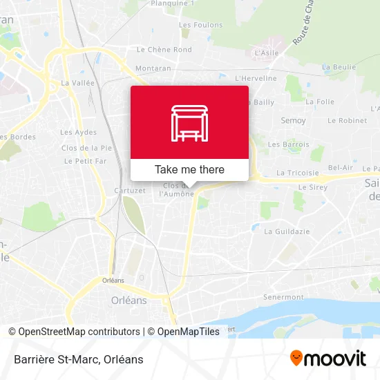 Barrière St-Marc map