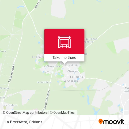 La Brossette map
