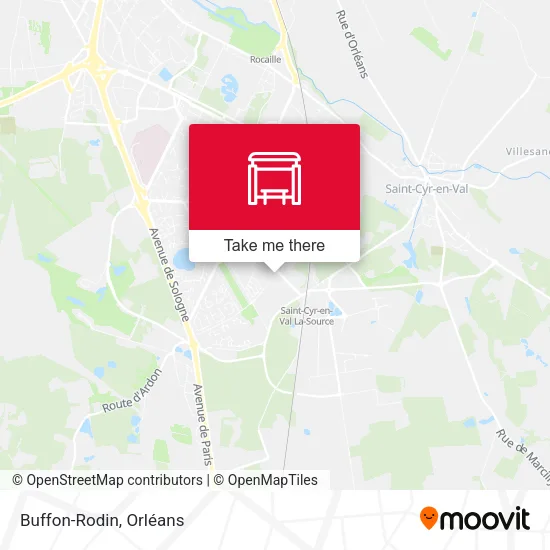 Buffon-Rodin map