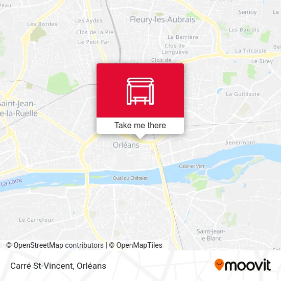 Carré St-Vincent map