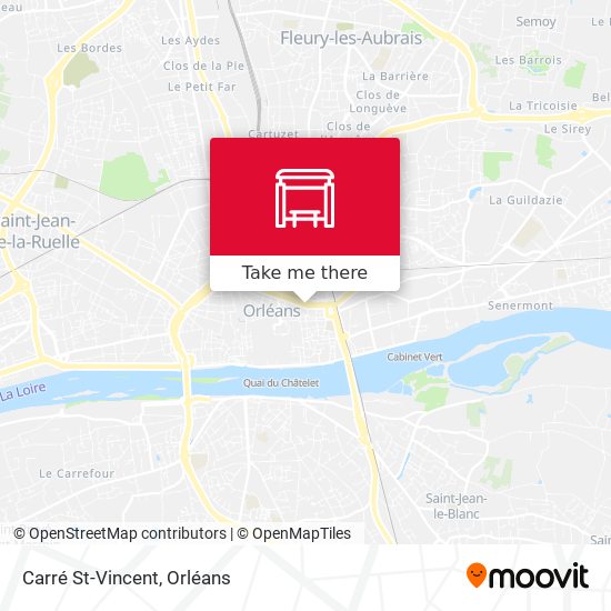 Carré St-Vincent map