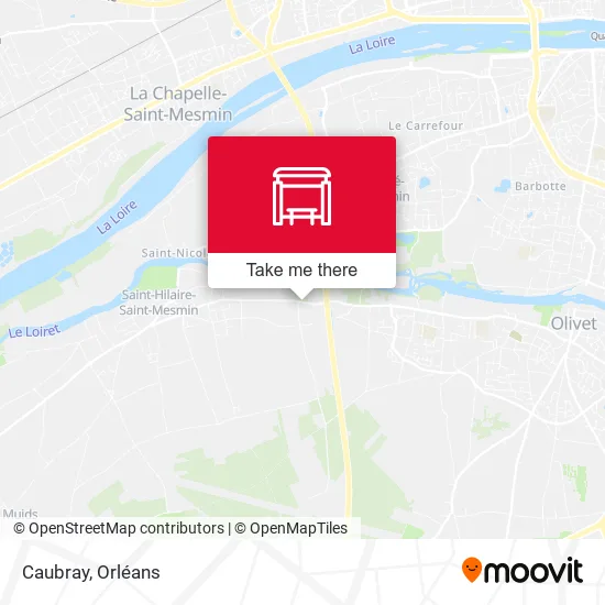 Caubray map