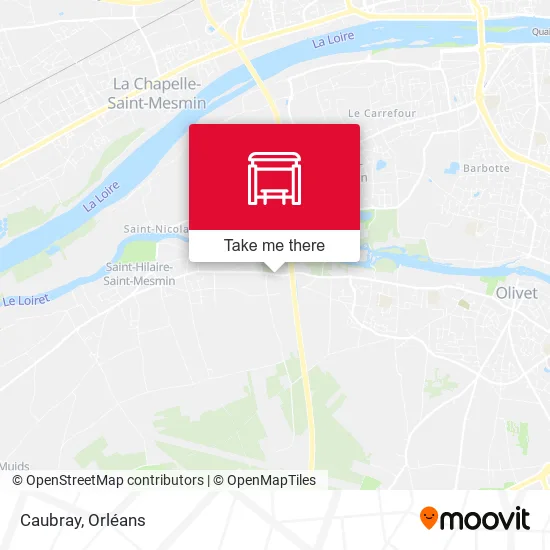 Caubray map