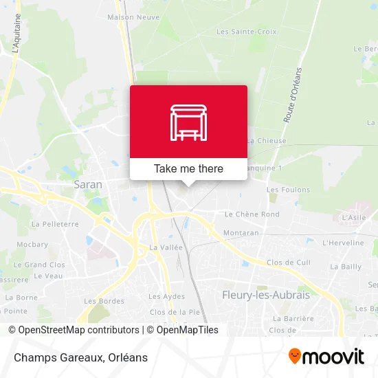 Champs Gareaux map