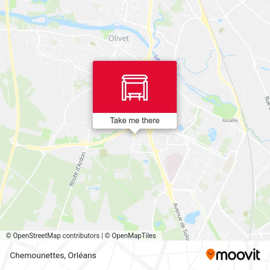 Chemounettes map