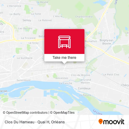 Clos Du Hameau - Quai H map