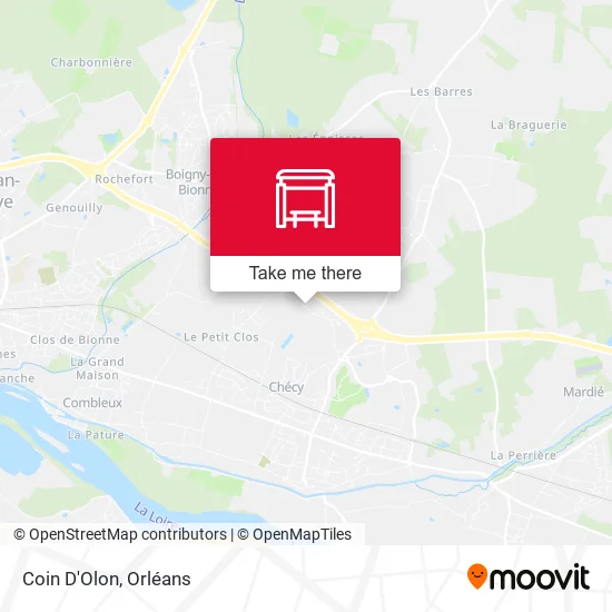 Coin D'Olon map
