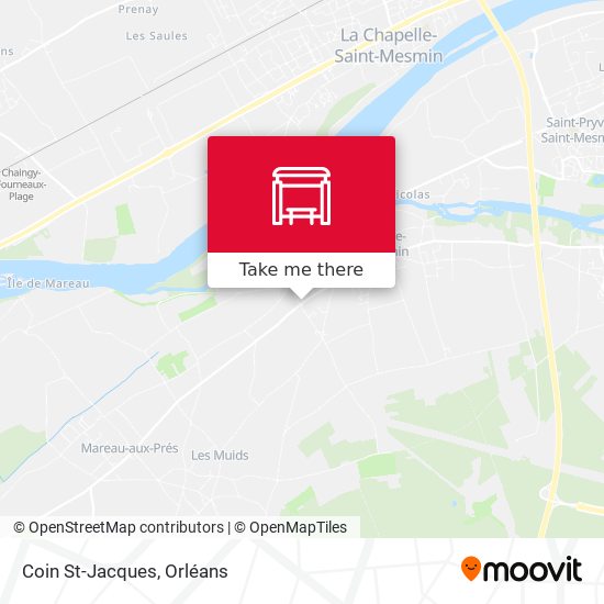 Coin St-Jacques map