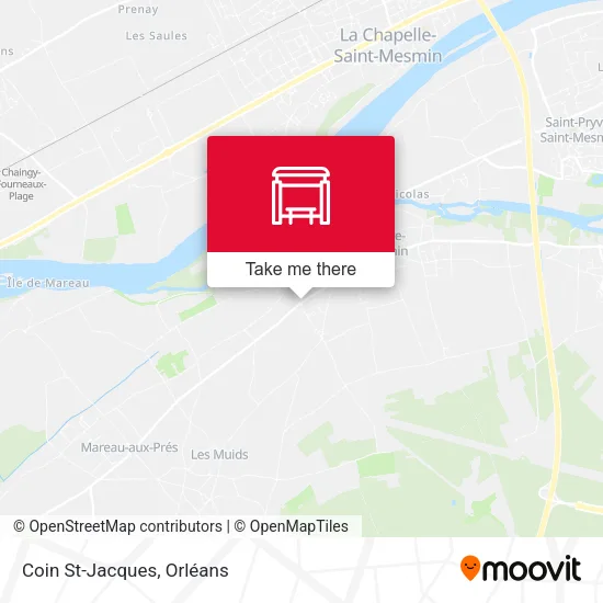Coin St-Jacques map