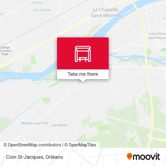 Coin St-Jacques map