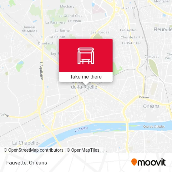 Fauvette map