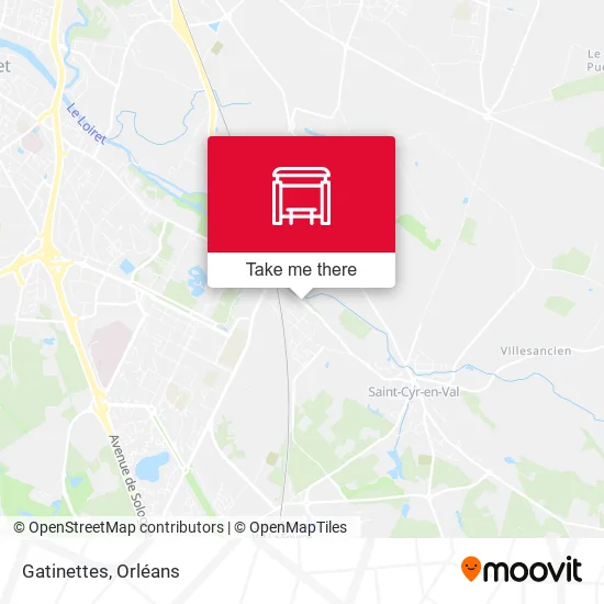 Gatinettes map