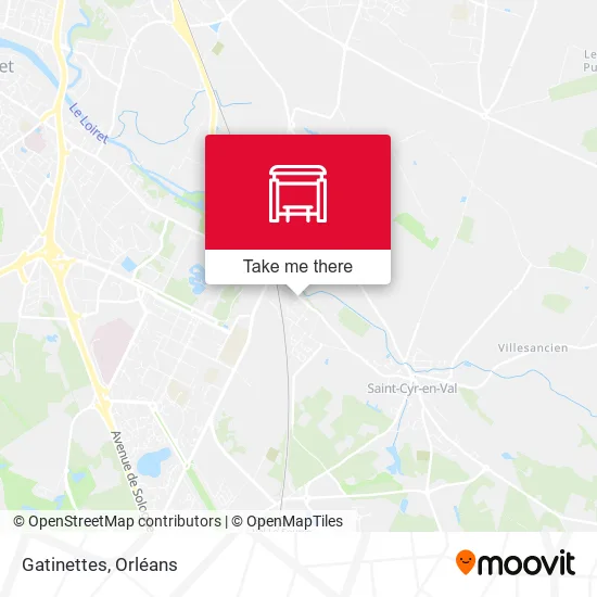 Gatinettes map