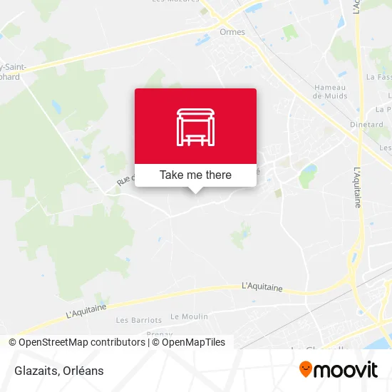 Glazaits map