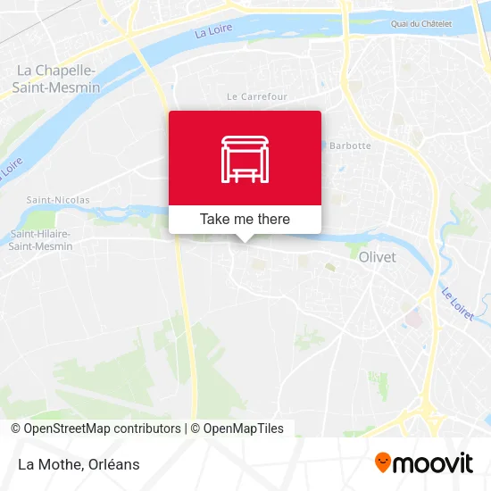 La Mothe map