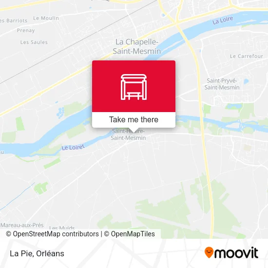 La Pie map