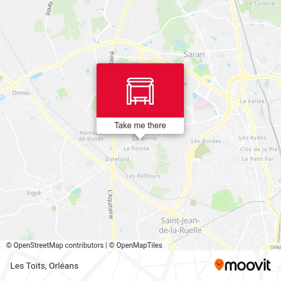 Les Toits map