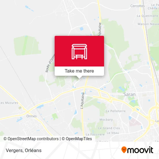 Vergers map