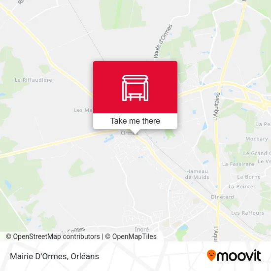Mairie D'Ormes map