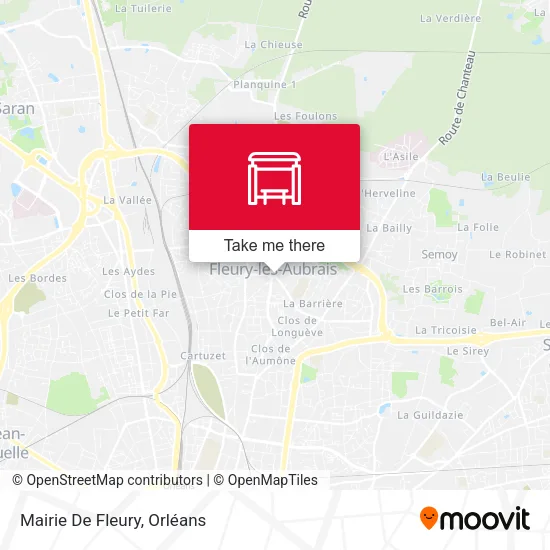 Mairie De Fleury map