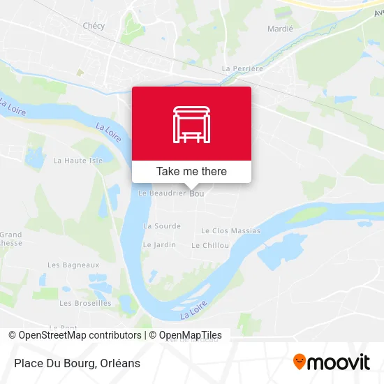 Place Du Bourg map