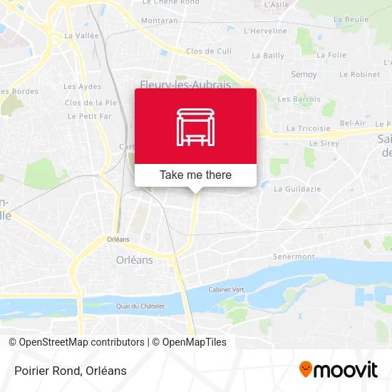 Poirier Rond map