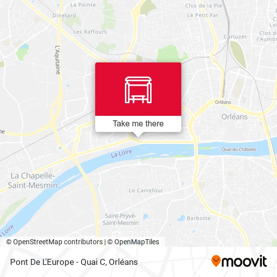 Pont De L'Europe - Quai C map