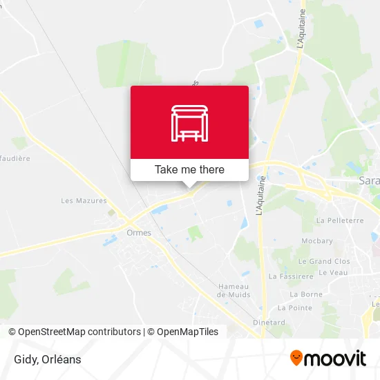 Gidy map