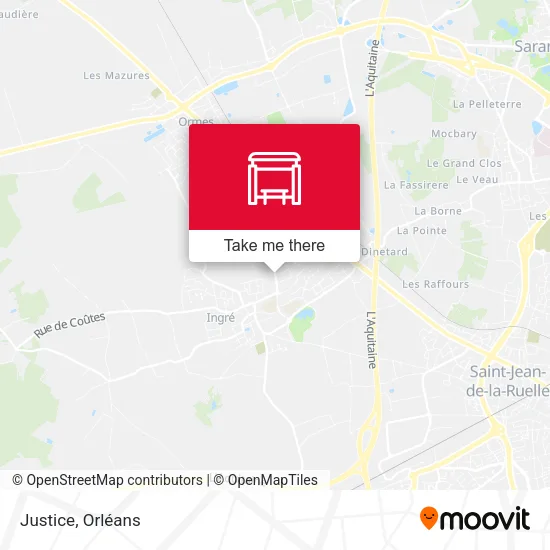 Justice map
