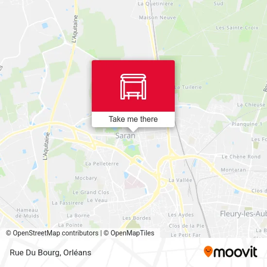 Rue Du Bourg map