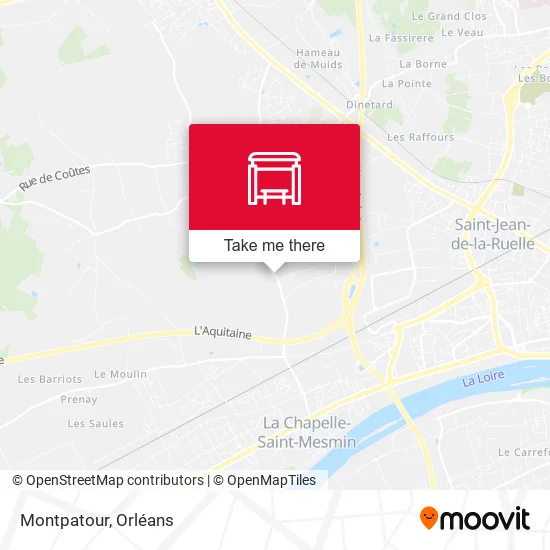 Montpatour map