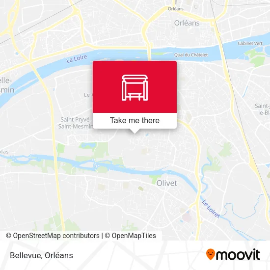Bellevue map