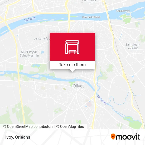 Ivoy map