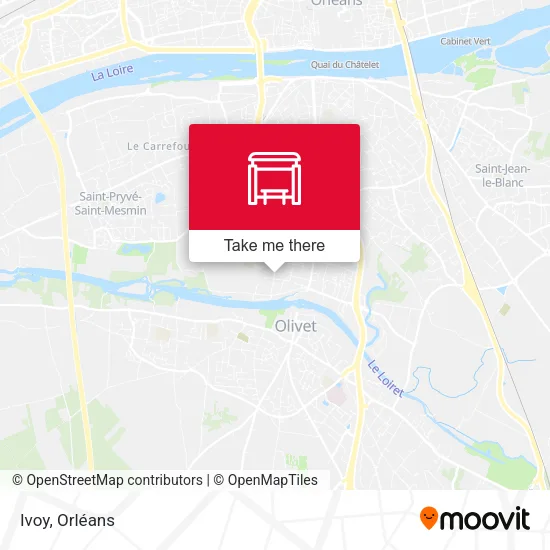 Ivoy map