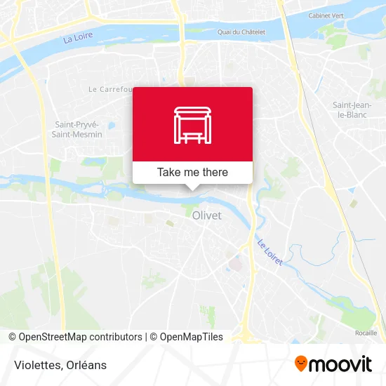 Violettes map