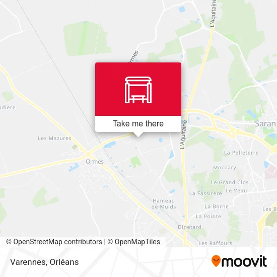 Varennes map