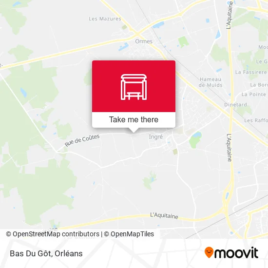 Bas Du Gôt map