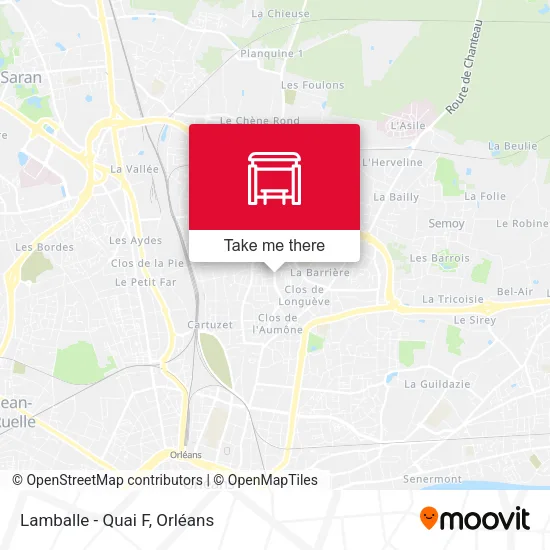 Lamballe - Quai F map