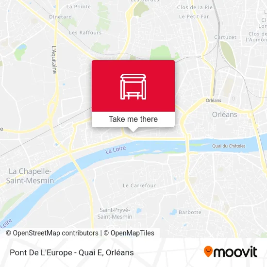 Pont De L'Europe - Quai E map