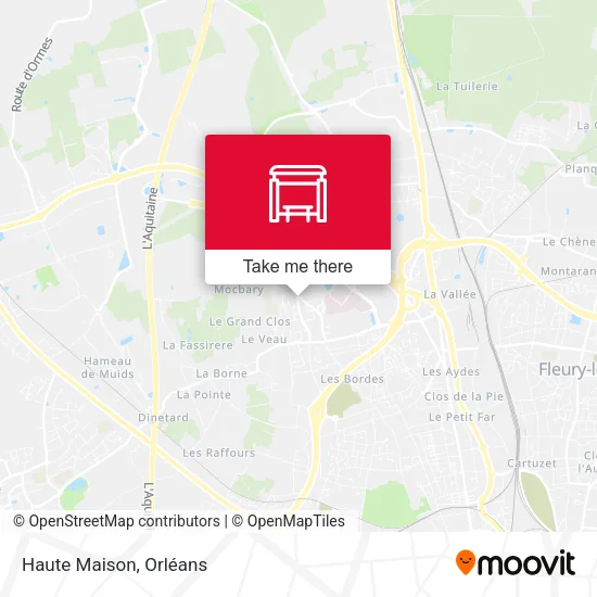 Haute Maison map