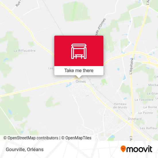 Gourville map