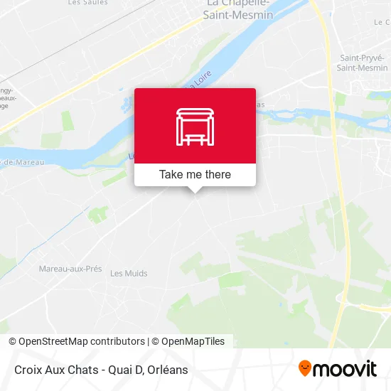 Croix Aux Chats - Quai D map
