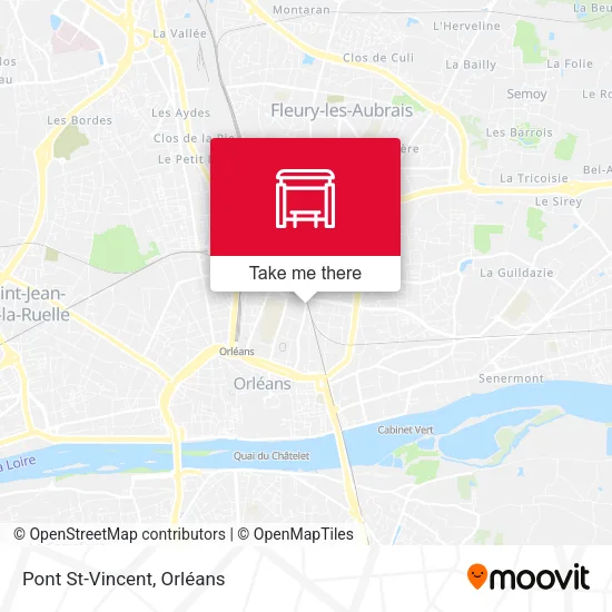 Pont St-Vincent map