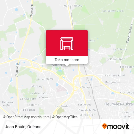 Jean Bouin map