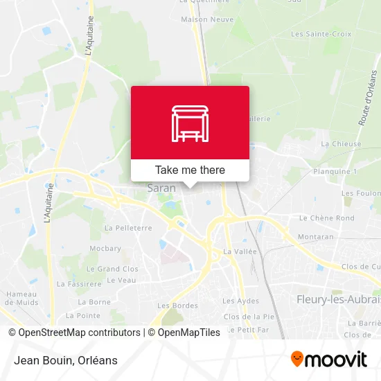 Jean Bouin map
