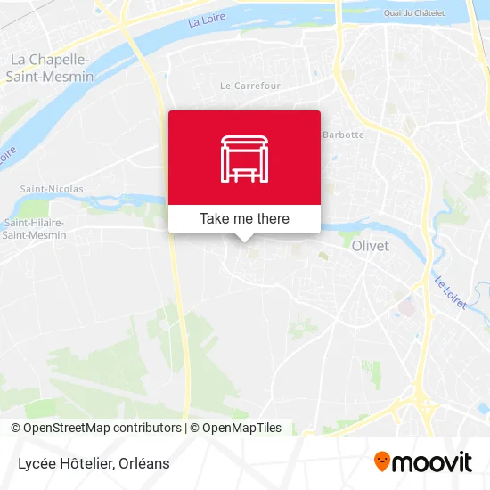 Lycée Hôtelier map