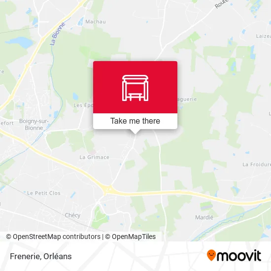 Frenerie map