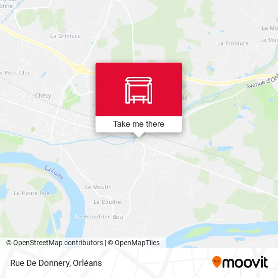 Rue De Donnery map