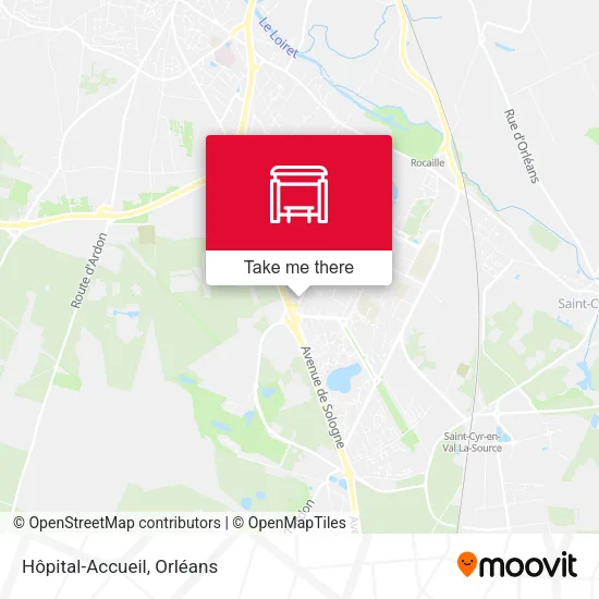 Hôpital-Accueil map