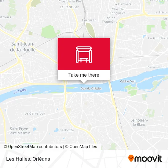 Les Halles map